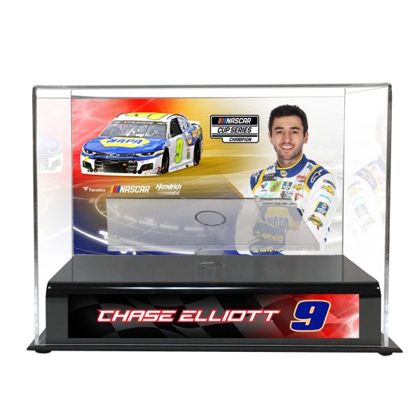 Chase Elliott 2020 NASCAR Cup Series Champion 1:24 Scale Die-Cast Display Case with Sublimated Plate