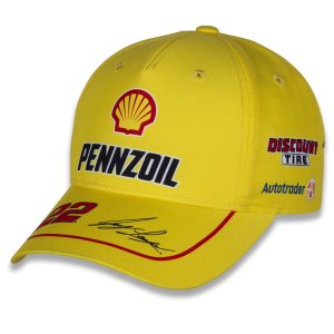 Men's Team Penske Yellow Joey Logano Uniform Adjustable Hat