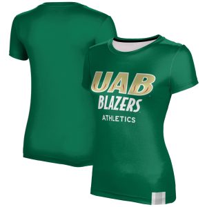 Women's Green UAB Blazers Athletics T-Shirt