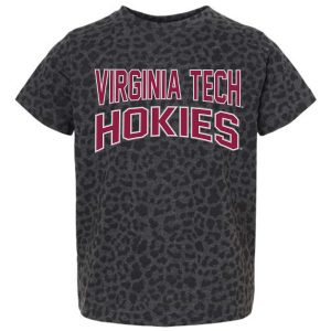 Youth Gameday Couture Leopard Virginia Tech Hokies Fan Favorite Leopard T-Shirt