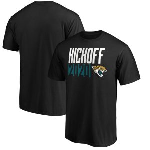 Men's Fanatics Branded Black Jacksonville Jaguars Kickoff 2020 T-Shirt