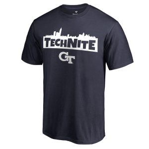 Men's Fanatics Branded Navy Georgia Tech Yellow Jackets TechNite T-Shirt