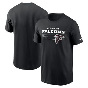 Men's Nike Black Atlanta Falcons Division Essential T-Shirt