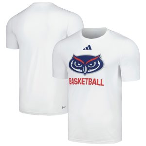 Men's adidas White Florida Atlantic Owls Basketball Creator T-Shirt